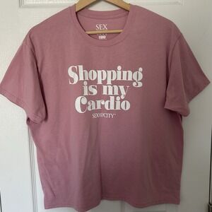 Sex and the City HBO Shopping is my Cardio‎ T-Shirt